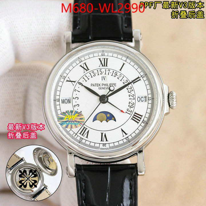 Watch(TOP)-Patek Philippe the best ID: WL2990 $: 680USD