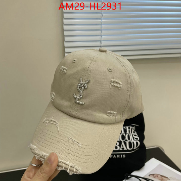 Cap (Hat)-YSL replica 2024 perfect luxury ID: HL2920 $: 29USD