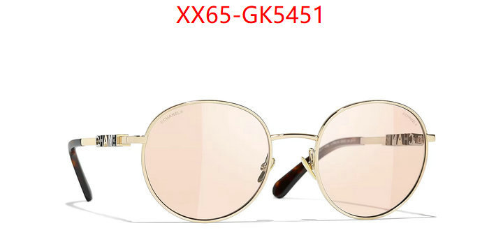Glasses-Chanel fake designer ID: GK5451 $: 65USD