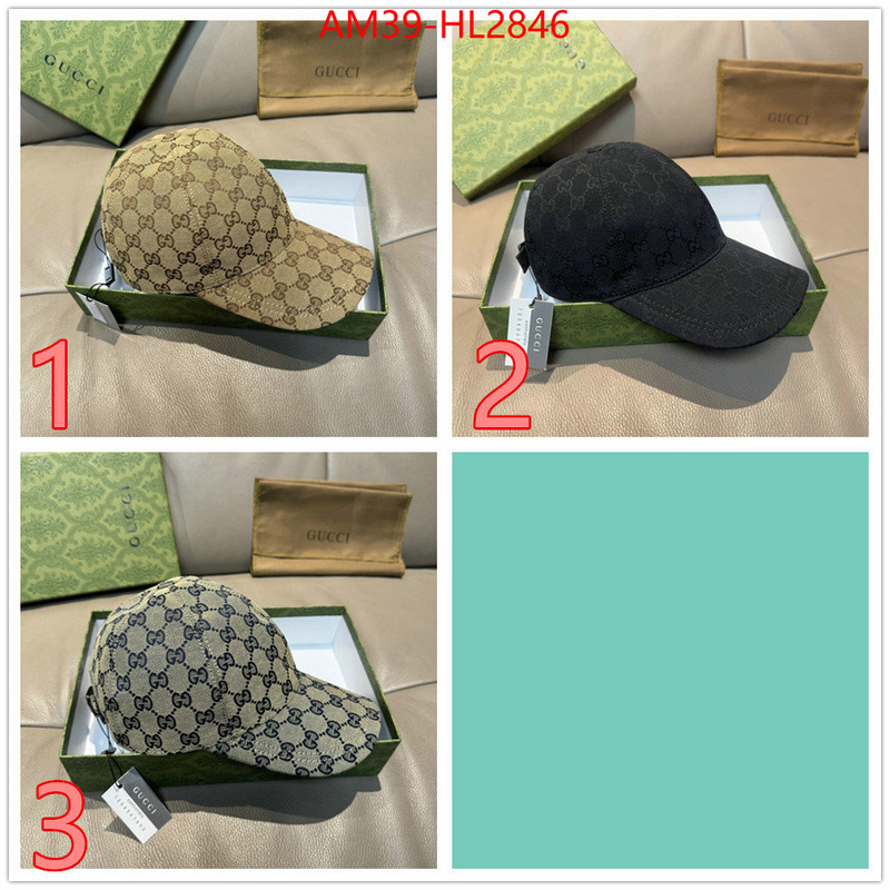 Cap(Hat)-Gucci luxury cheap replica ID: HL2846 $: 39USD