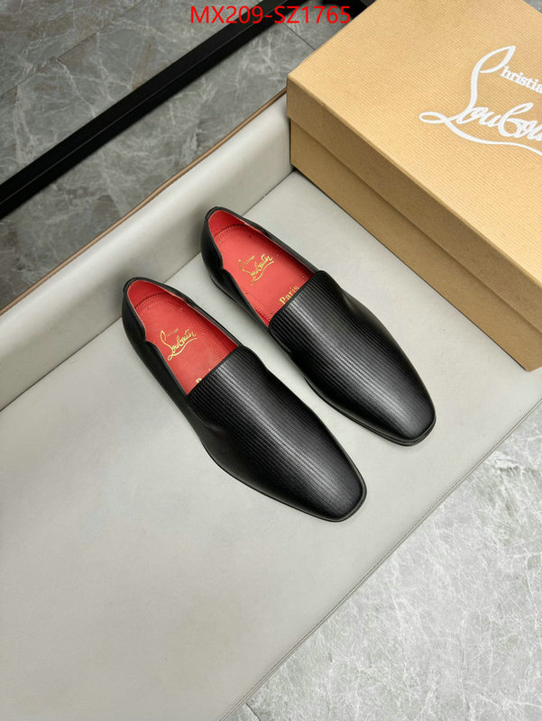 Men Shoes-Christian Louboutin what ID: SZ1765 $: 209USD-shoes yupoo Men Shoes-Christian Louboutin what ID: SZ1765 $: 209USD