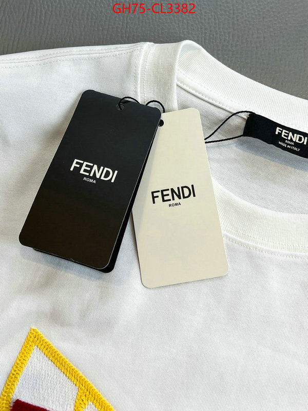 Clothing-Fendi replica aaaaa designer ID: CL3382 $: 75USD