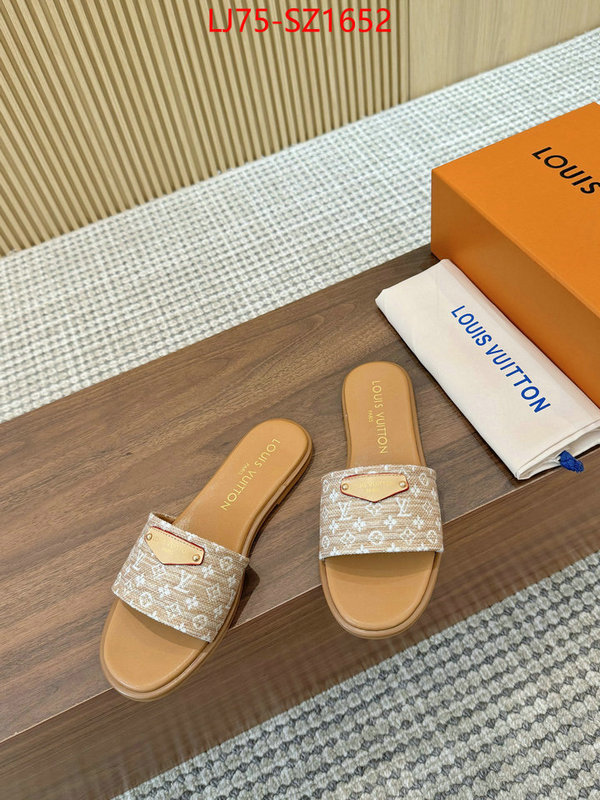 Women Shoes-LV how to find replica shop ID: SZ1652 $: 75USD