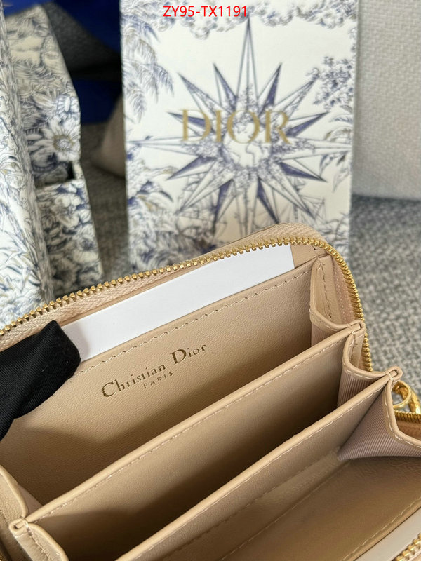 Dior Bags(TOP)-Wallet- top quality designer replica ID: TX1191 $: 95USD,