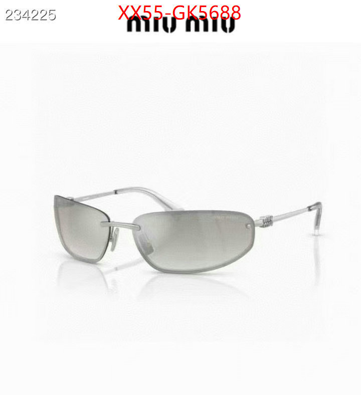 Glasses-Miu Miu supplier in china ID: GK5688 $: 55USD