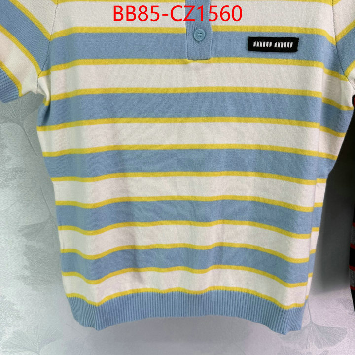 Clothing-MIU MIU replica ID: CZ1560 $: 85USD