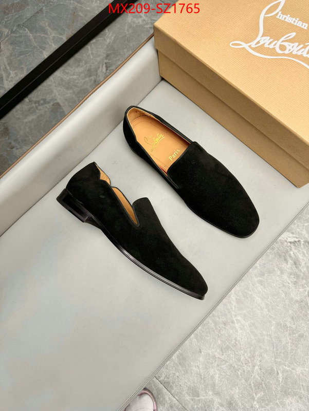 Men Shoes-Christian Louboutin what ID: SZ1765 $: 209USD-shoes yupoo Men Shoes-Christian Louboutin what ID: SZ1765 $: 209USD