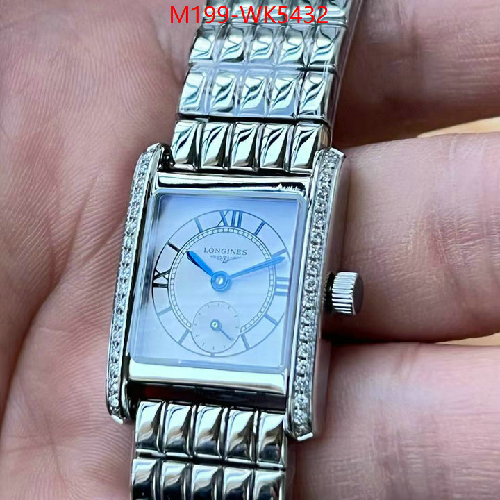 Watch(TOP)-Longines 2024 perfect replica designer ID: WK5432 $: 199USD