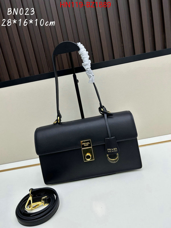 Prada Bags(4A)-Crossbody- the best ID: BZ1889 $: 119USD,