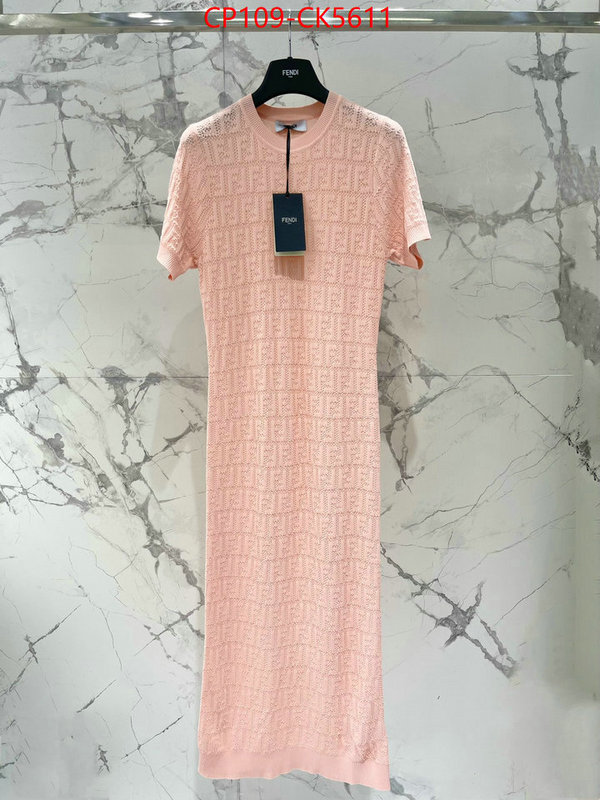 Clothing-Fendi for sale online ID: CK5611 $: 109USD