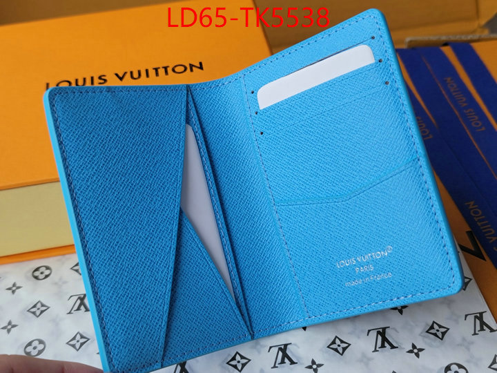 LV Bags(TOP)-Wallet 2024 replica wholesale cheap sales online ID: TK5538 $: 65USD,