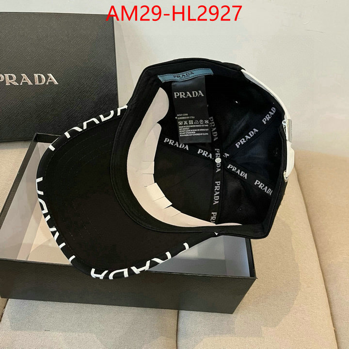 Cap (Hat)-Prada replica 2024 perfect luxury ID: HL2927 $: 29USD
