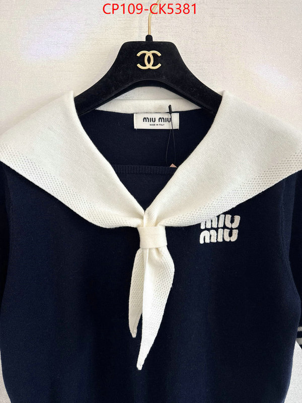Clothing-MIU MIU we offer ID: CK5381 $: 109USD