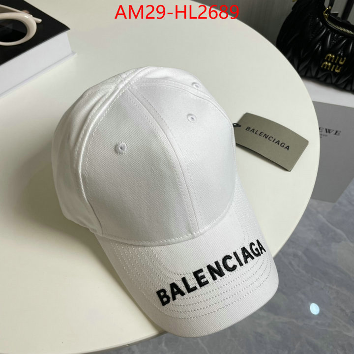 Cap(Hat)-Balenciaga replica best ID: HL2689 $: 29USD