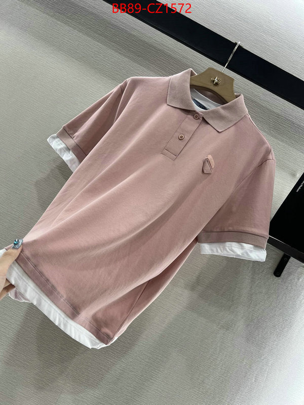 Clothing-Prada perfect replica ID: CZ1572 $: 89USD