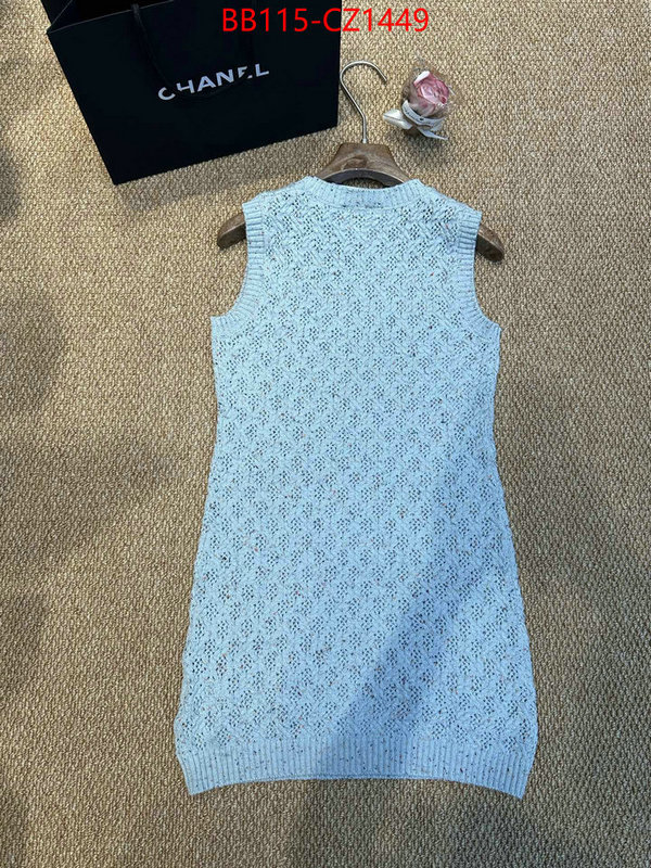 Clothing-Chanel high ID: CZ1449 $: 115USD