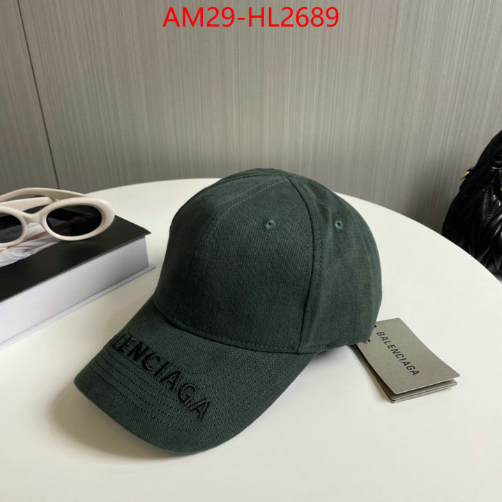 Cap(Hat)-Balenciaga replica best ID: HL2689 $: 29USD