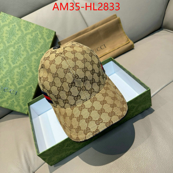 Cap(Hat)-Gucci replica wholesale ID: HL2833 $: 35USD