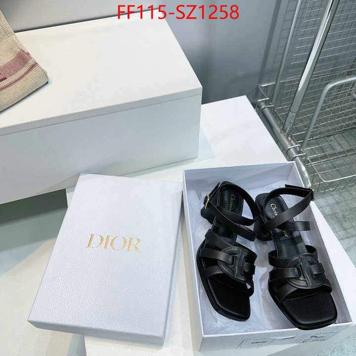 Women Shoes-Dior wholesale 2024 replica ID: SZ1258 $: 115USD