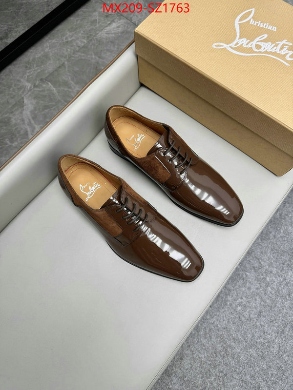 Men Shoes-Christian Louboutin cheap wholesale ID: SZ1763 $: 209USD