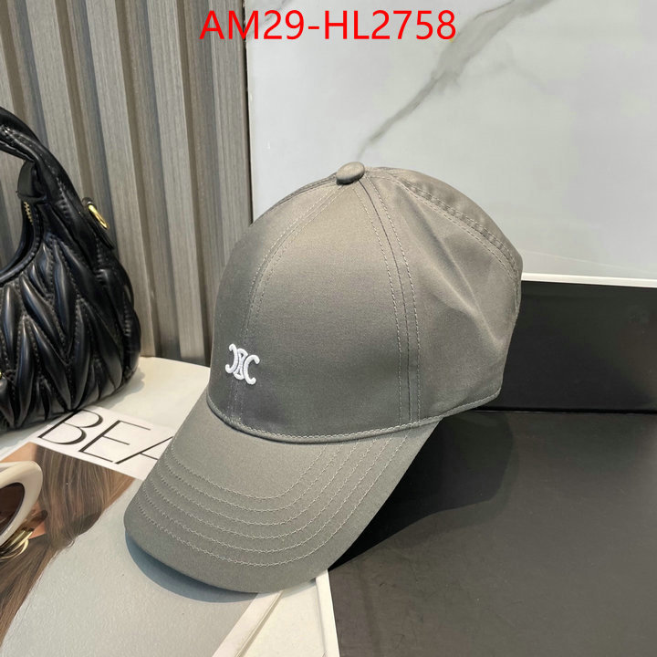 Cap(Hat)-Celine the best quality replica ID: HL2758 $: 29USD