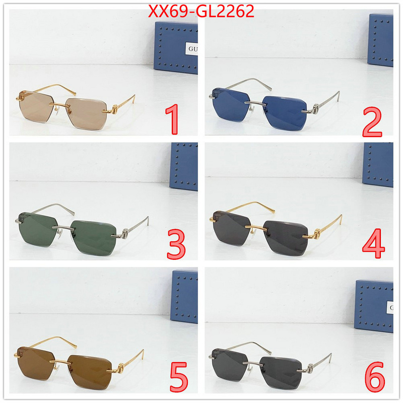 Glasses-Gucci top quality fake ID: GL2262 $: 69USD