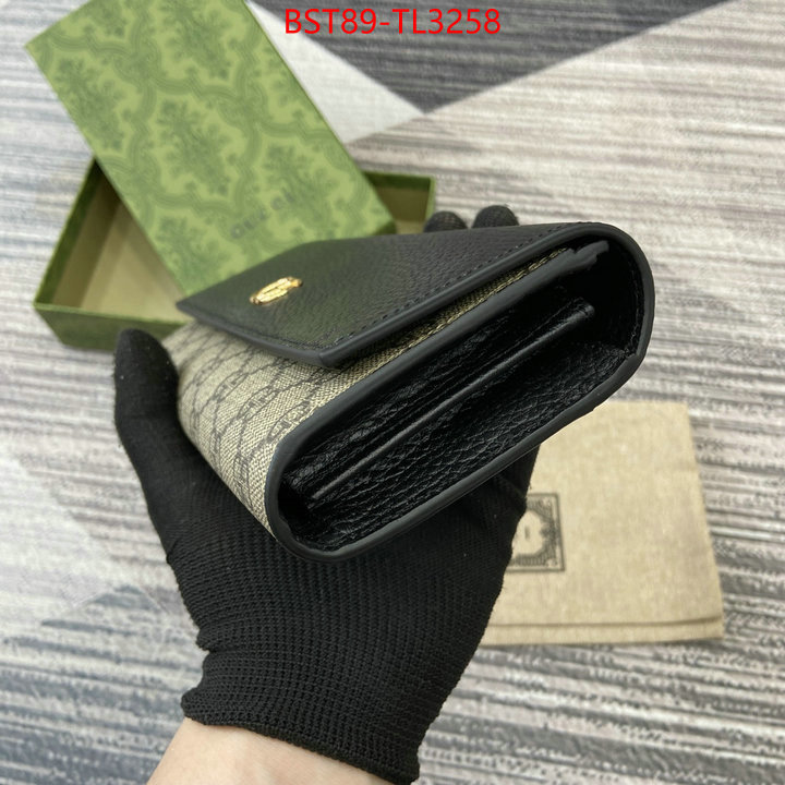 Gucci Bags(TOP)-Wallet- highest quality replica ID: TL3258 $: 89USD,