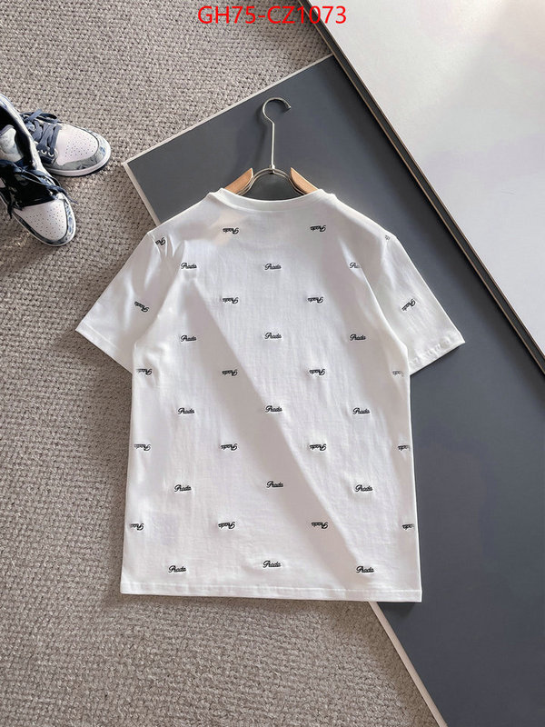 Clothing-Prada what's the best place to buy replica ID: CZ1073 $: 75USD