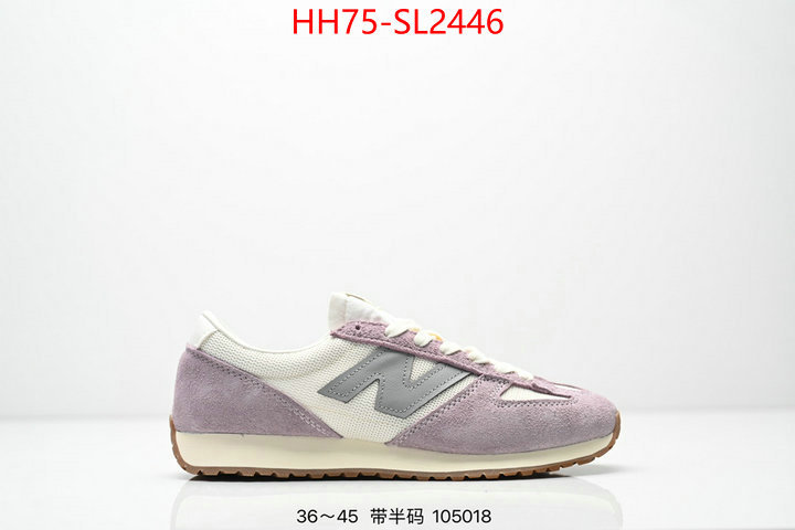 Women Shoes-New Balance exclusive cheap ID: SL2446 $: 75USD