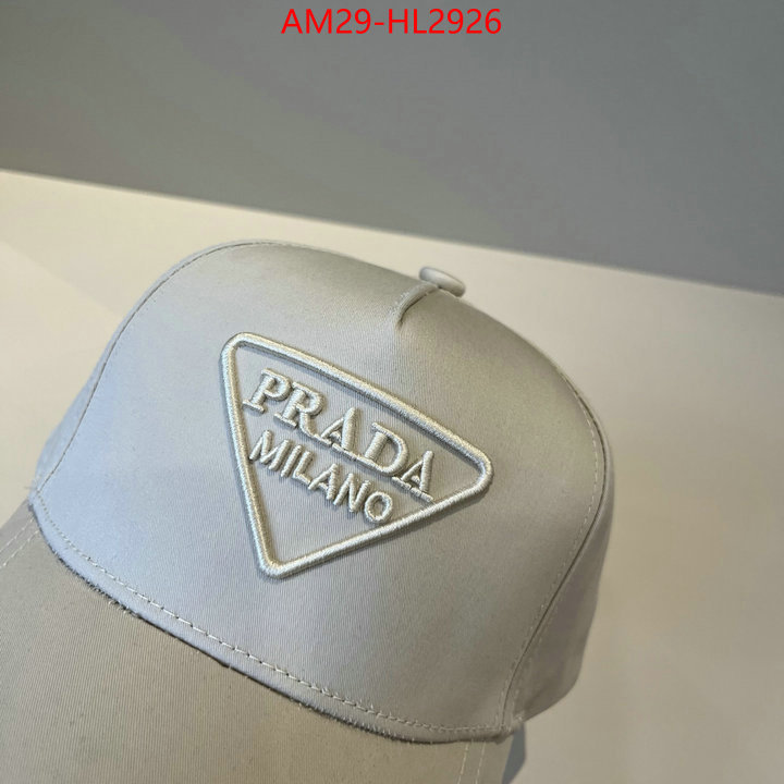 Cap (Hat)-Prada for sale cheap now ID: HL2926 $: 29USD