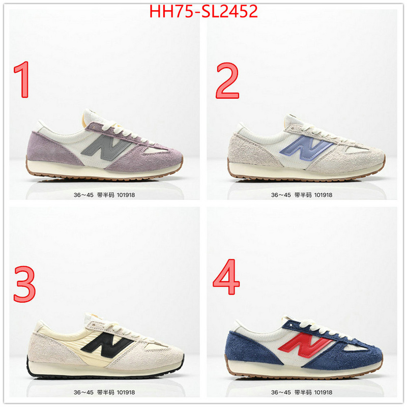 Men Shoes-New Balance for sale cheap now ID: SL2452 $: 75USD