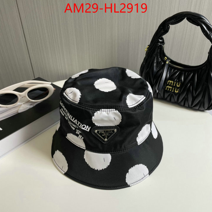Cap (Hat)-Prada where to buy the best replica ID: HL2919 $: 29USD