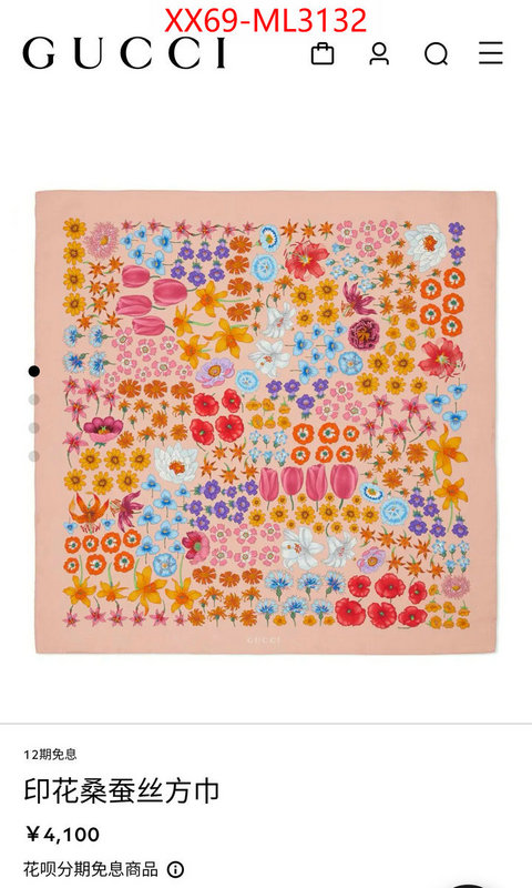 Scarf-Gucci we curate the best ID: ML3132 $: 69USD