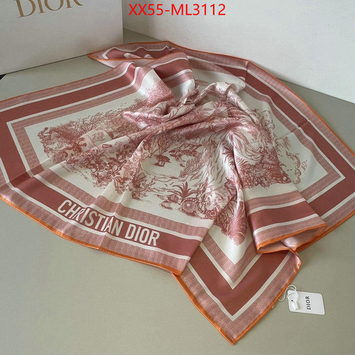 Scarf-Dior buy high-quality fake ID: ML3112 $: 55USD