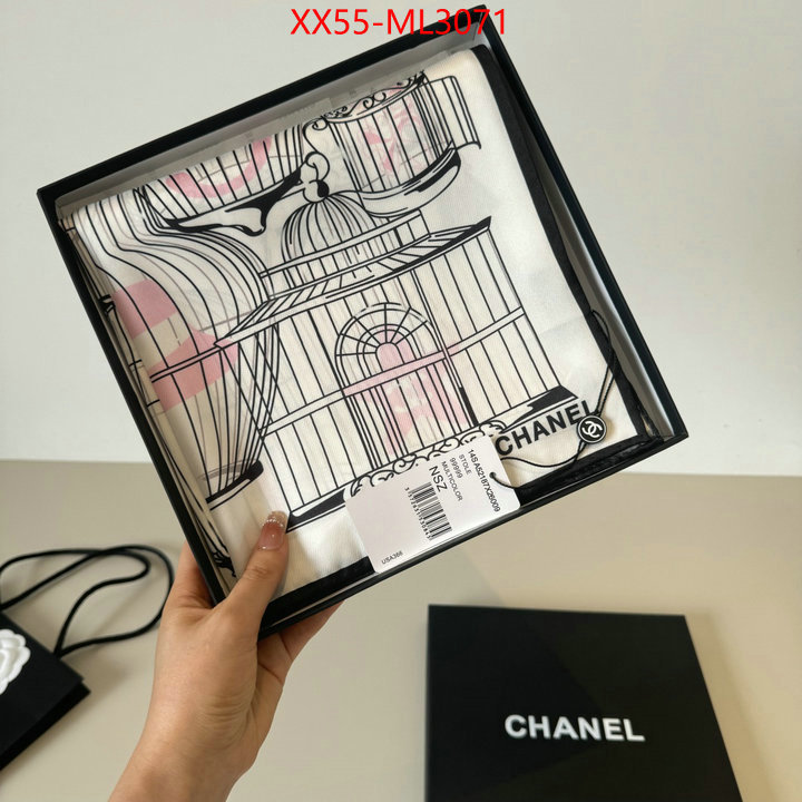 Scarf-Chanel mirror copy luxury ID: ML3071 $: 55USD
