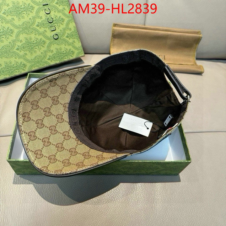 Cap(Hat)-Gucci shop the best high authentic quality replica ID: HL2839 $: 39USD