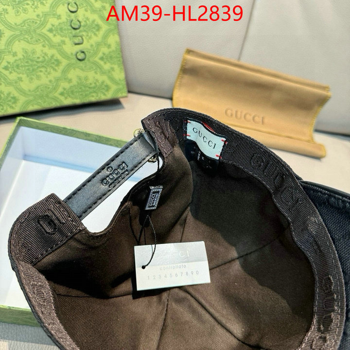 Cap(Hat)-Gucci shop the best high authentic quality replica ID: HL2839 $: 39USD
