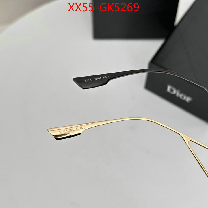 Glasses-Dior aaaaa+ replica ID: GK5269 $: 55USD