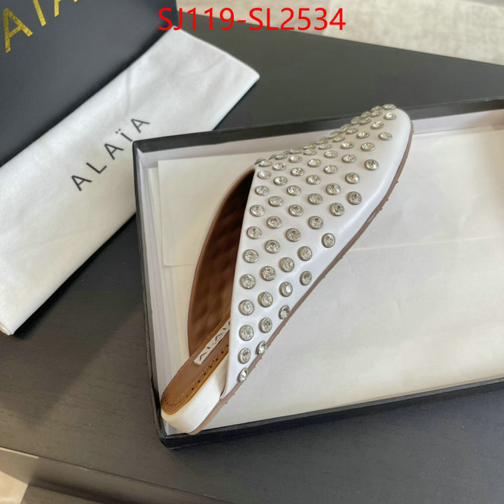 Women Shoes-ALAIA what is top quality replica ID: SL2534 $: 119USD
