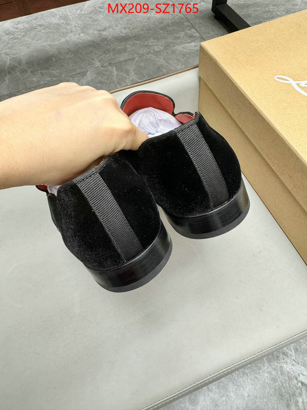 Men Shoes-Christian Louboutin what ID: SZ1765 $: 209USD-shoes yupoo Men Shoes-Christian Louboutin what ID: SZ1765 $: 209USD