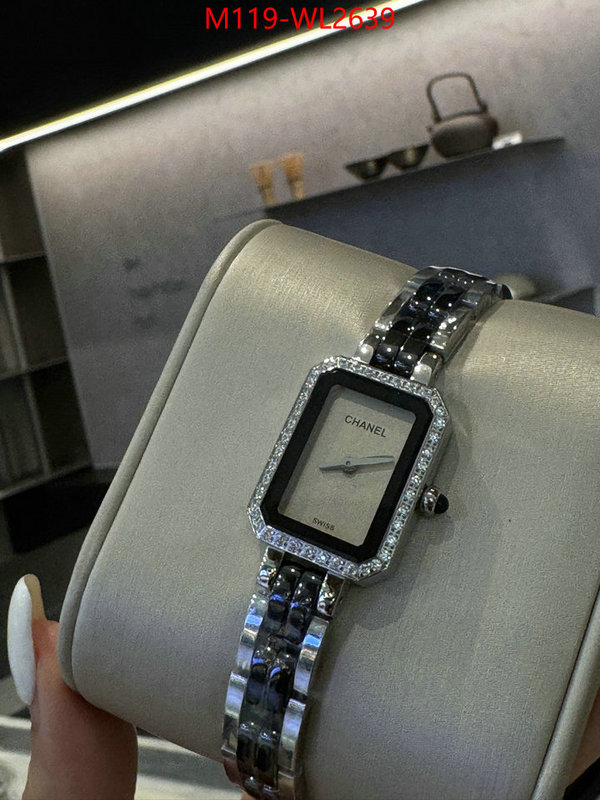 Watch(4A)-Chanel where quality designer replica ID: WL2639 $: 119USD