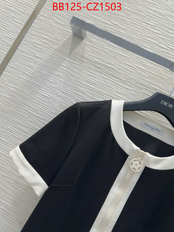 Clothing-Dior best site for replica ID: CZ1503 $: 125USD
