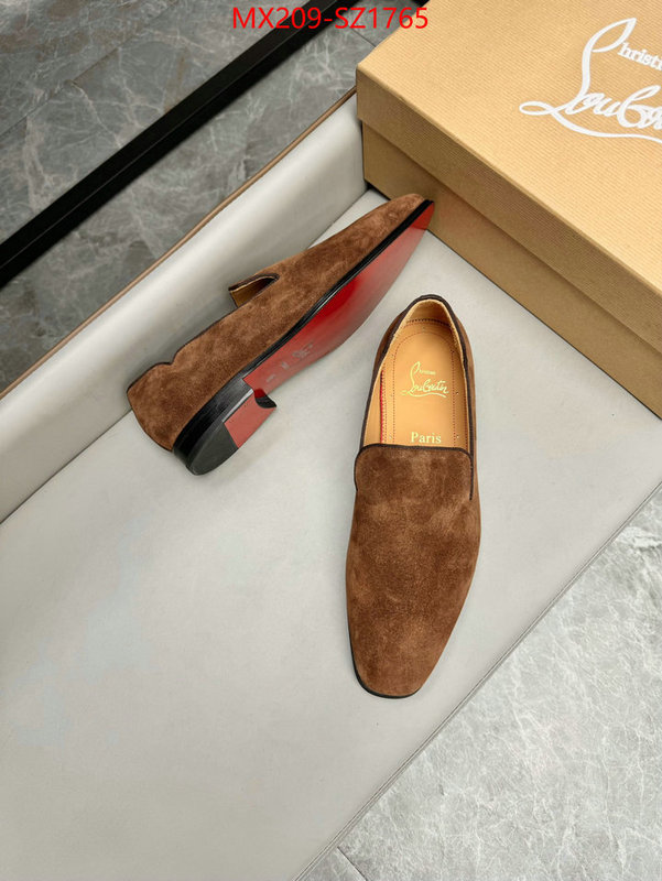 Men Shoes-Christian Louboutin what ID: SZ1765 $: 209USD-shoes yupoo Men Shoes-Christian Louboutin what ID: SZ1765 $: 209USD
