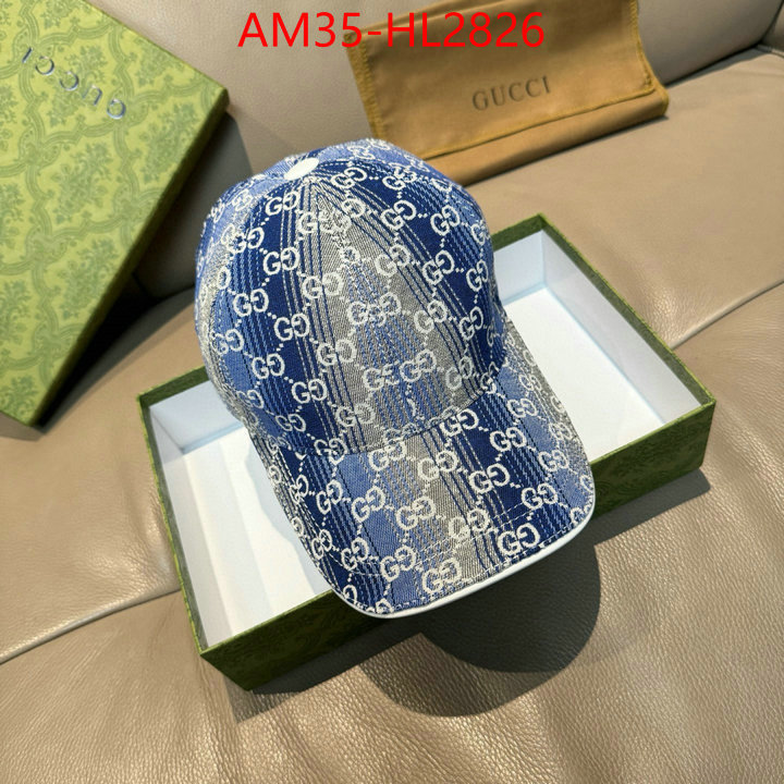 Cap(Hat)-Gucci wholesale imitation designer replicas ID: HL2826 $: 35USD