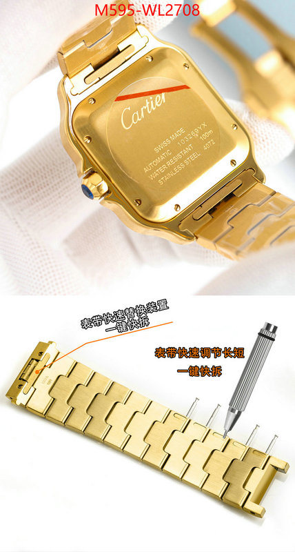 Watch(TOP)-Cartier we provide top cheap aaaaa ID: WL2708 $: 595USD