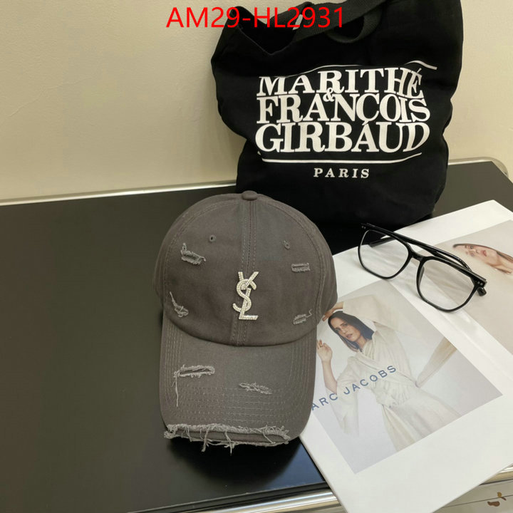 Cap (Hat)-YSL replica 2024 perfect luxury ID: HL2920 $: 29USD