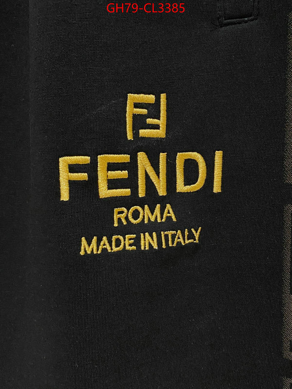 Clothing-Fendi where to buy ID: CL3385 $: 79USD