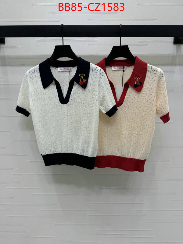 Clothing-Valentino replcia cheap ID: CZ1583 $: 85USD