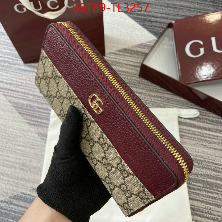 Gucci Bags(TOP)-Wallet- every designer ID: TL3257 $: 89USD,