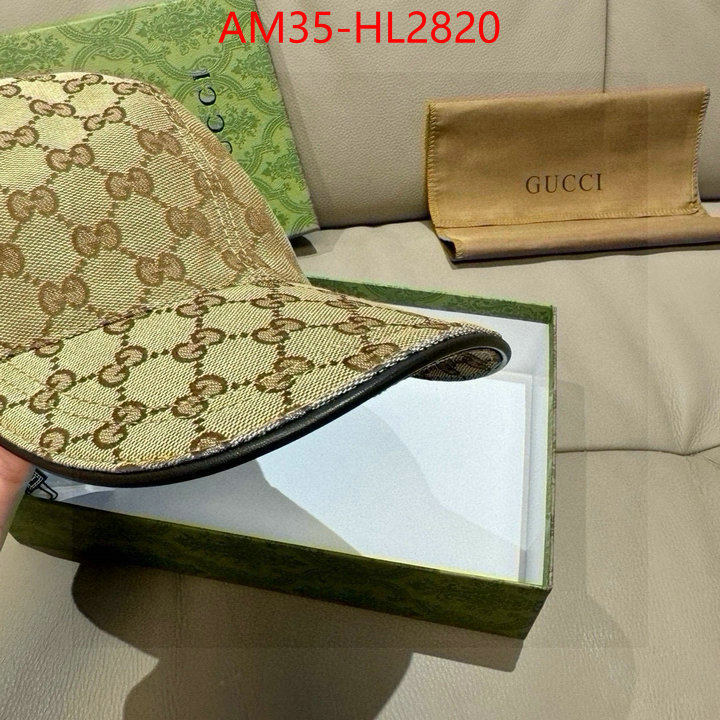 Cap(Hat)-Gucci 2024 luxury replicas ID: HL2820 $: 35USD